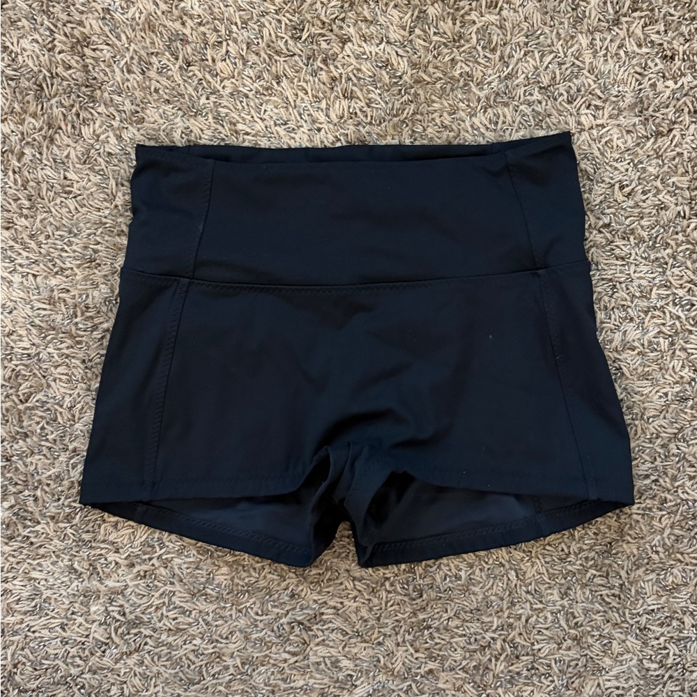Fabletics Women's High Waisted Shorts Black L